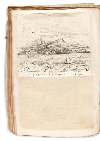 (TRAVEL -- NATURAL HISTORY -- MANUSCRIPT.) Reverend Francis P. Flemyng, M.A., F.R.G.S. The Islands of the North Atlantic Ocean